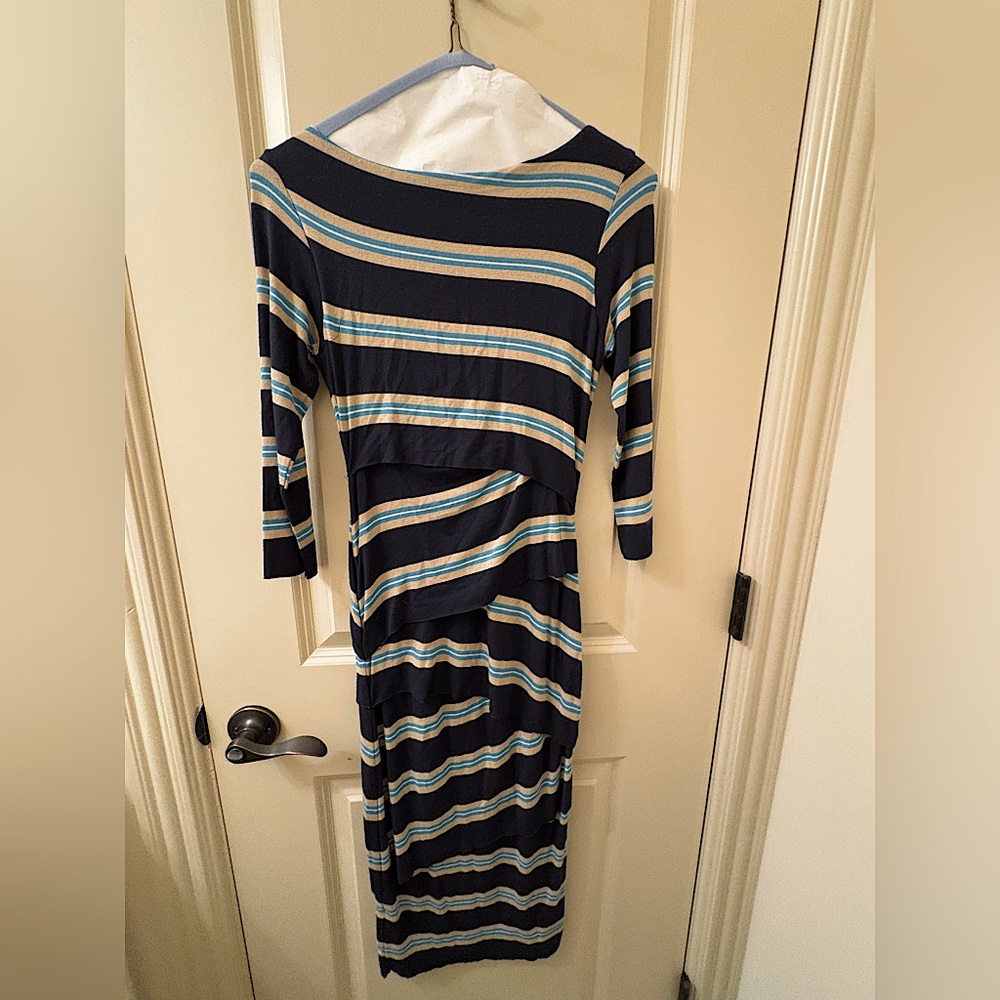 Bailey 44 Multicolor Striped Long Sleeve Dress
